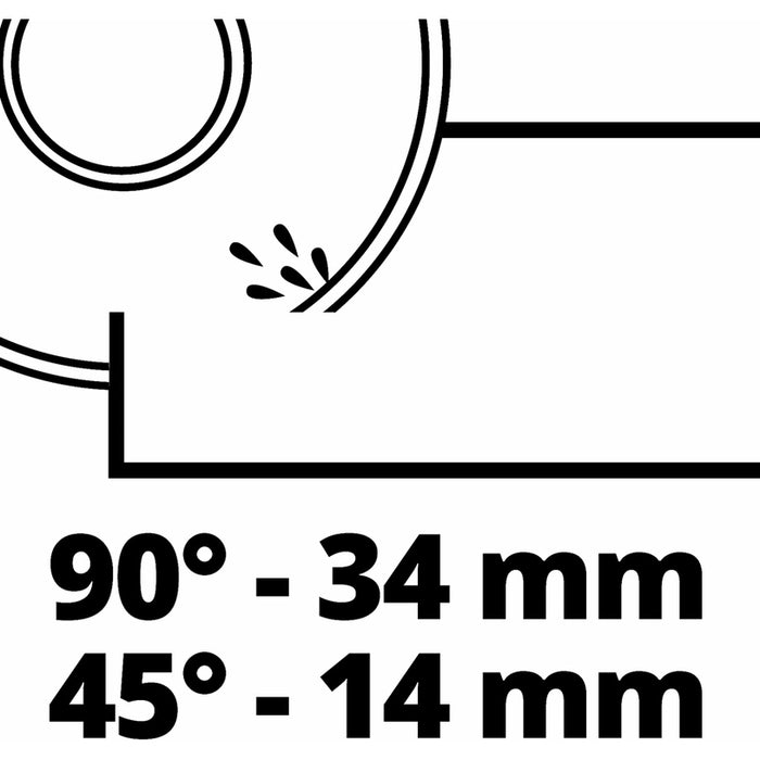 CIRCULAR TABLE TOP EINHELL TC-TC 800
