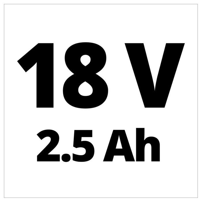 BATTERY CUTTER EINHELL GE-CH 1855/1 Li 18 V, NUMBER OF BATTERIES 1, 2.50 Ah, 55 cm