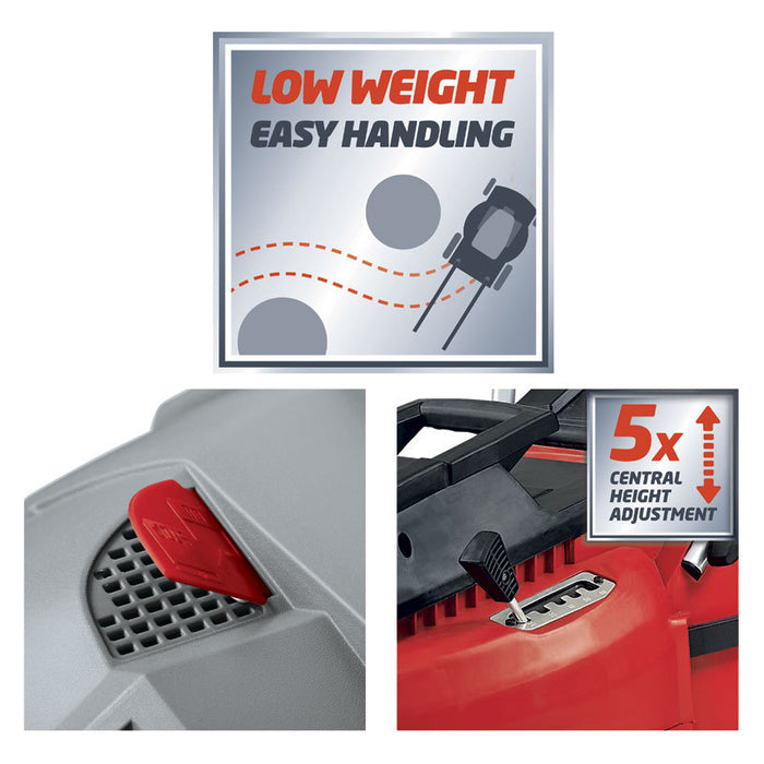 ELECTRIC MOWER EINHELL GC-EM 1536 1500 W, 1500 W, CUTTING WIDTH 36.00 cm, CUTTING WIDTH 36.00 cm, MAX CUTTING HEIGHT 65 mm