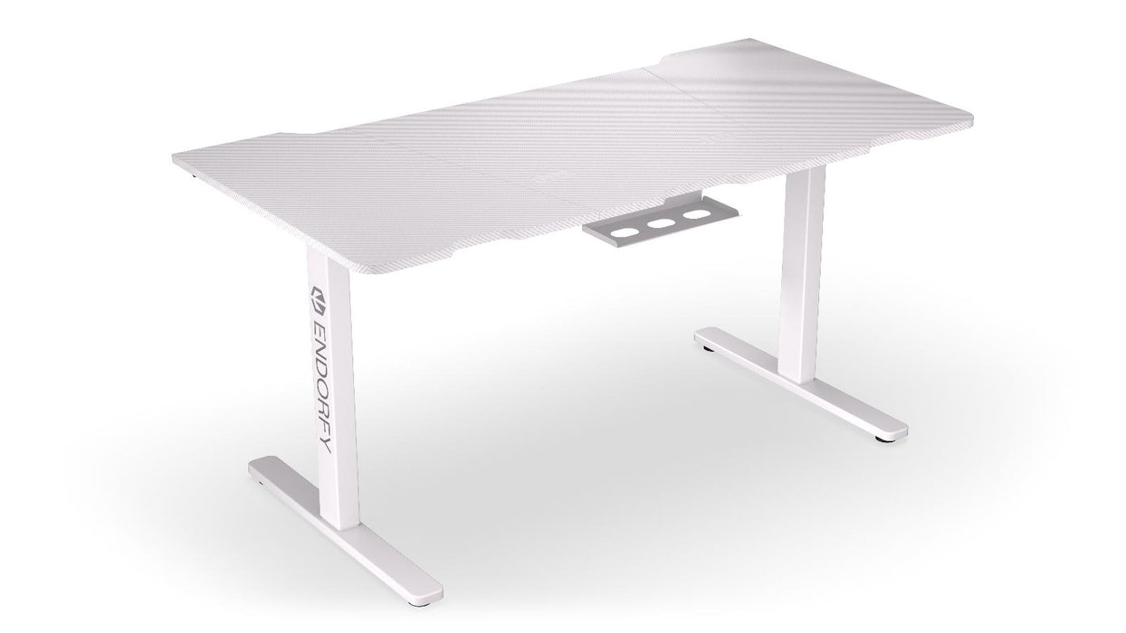 ENDORFY Gaming Desk - Atlas L Electric - Onyx White