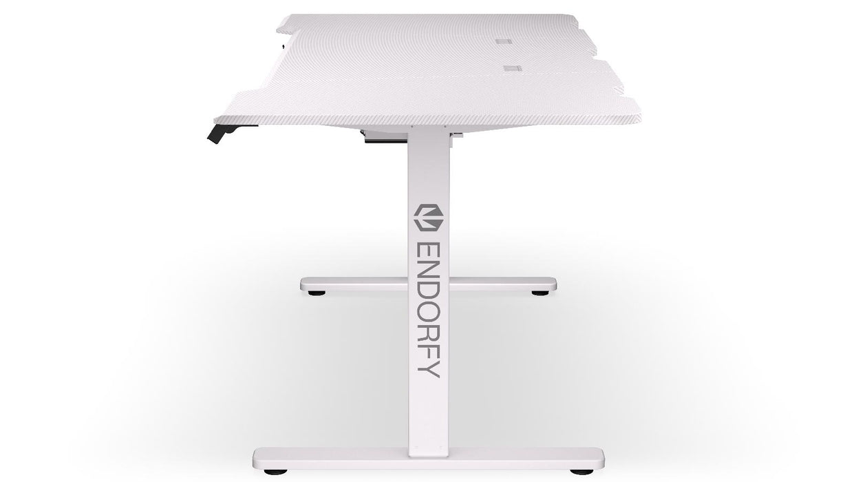 ENDORFY Gaming Desk - Atlas L Electric - Onyx White