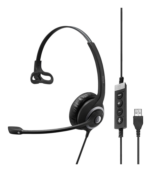 Headphones with Microphone Epos 1000578 Black