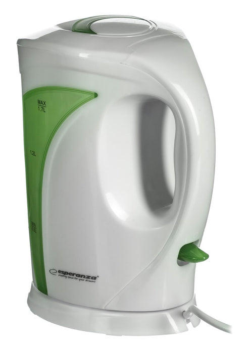 Esperanza EKK018G Electric kettle 1.7 L, White / Green