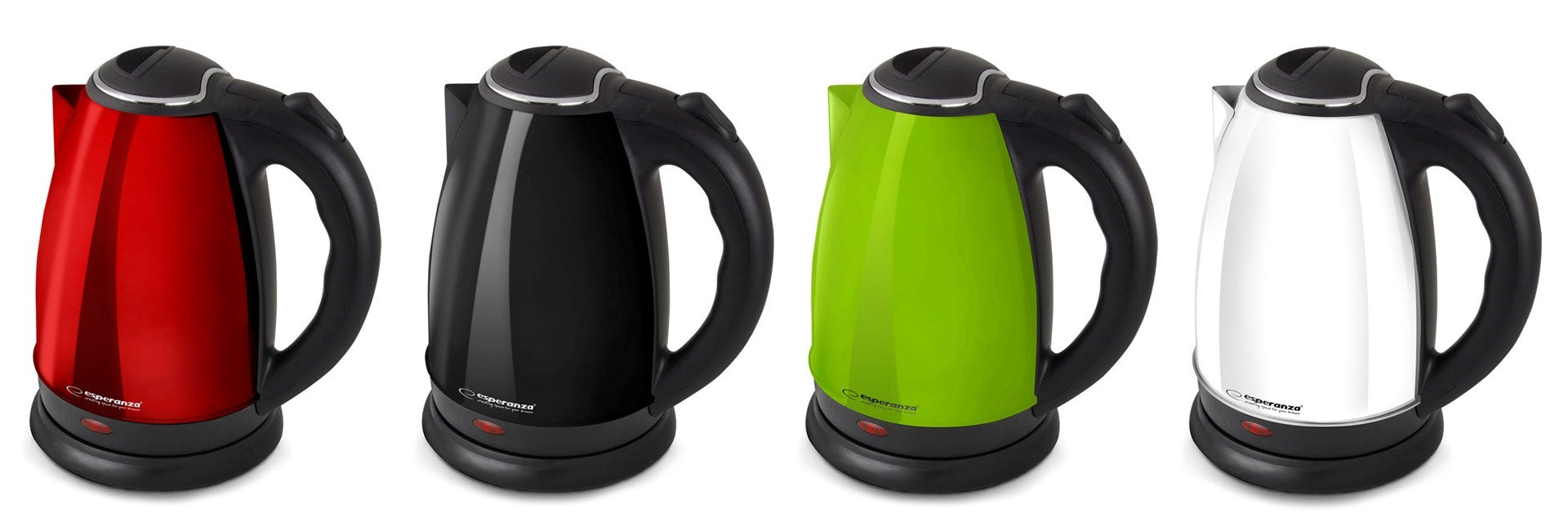 Esperanza EKK113R electric kettle 1.8 L Black,Red 1800 W