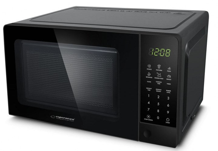 Esperanza EKO009 microwave Black Solo microwave Countertop 20 L 700 W