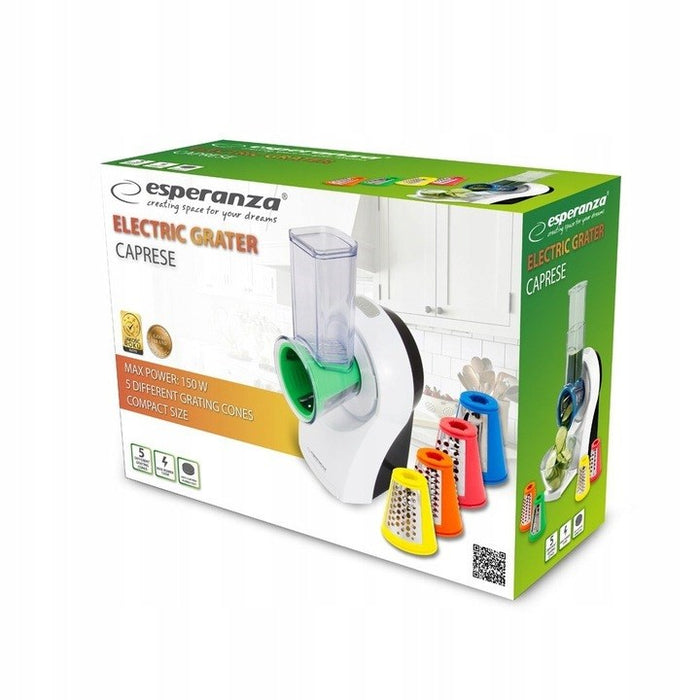 Esperanza EKM026 electric grater/spiralizer Plastic Multicolour