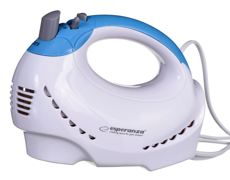 Esperanza EKM010 mixer Hand mixer 300 W Light Blue, White