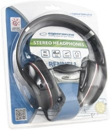 Esperanza EH141K headphones/headset Head-band Black