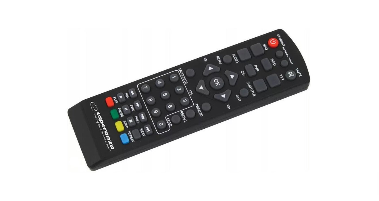 Esperanza EV106R TV set-top box Cable Black