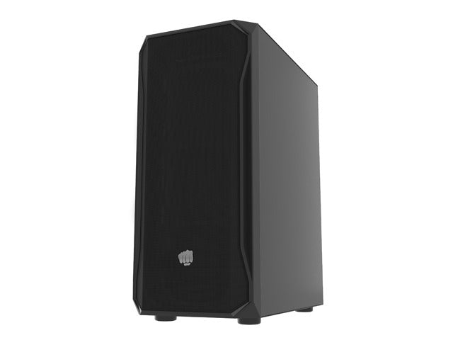 Fury PC Case Shobo SH4 RGB Midi Tower, Window, Black