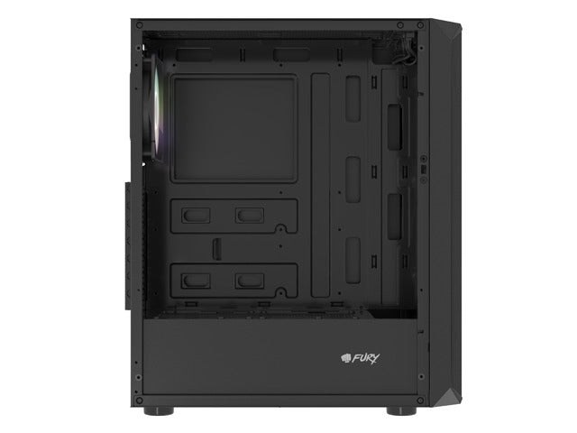 Fury PC Case Shobo SH4 RGB Midi Tower, Window, Black