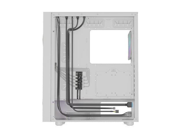 Genesis PC Case DIAXID 605 RGB Mini Tower Window, White
