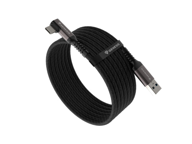 Genesis Cable USB-C(M)->USB-A(M) 3.1 GEN 1, 5GB/S PD15W VR, 3m, Black