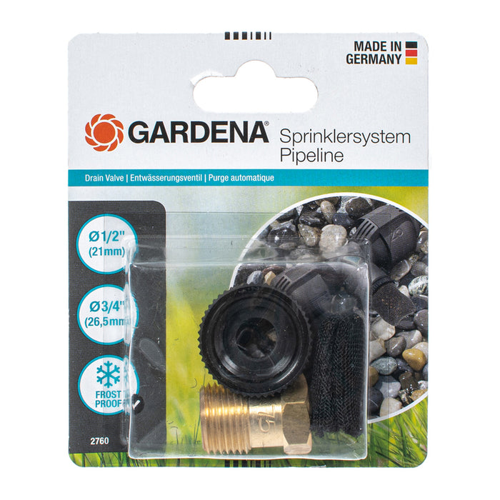 DRAIN VALVE 3/4" GARDENA 2760-20