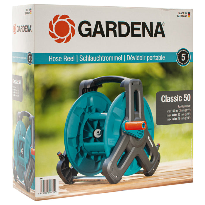 HOSE REEL 1/2"-50M 3/4"-30M GARDENA 08007-20