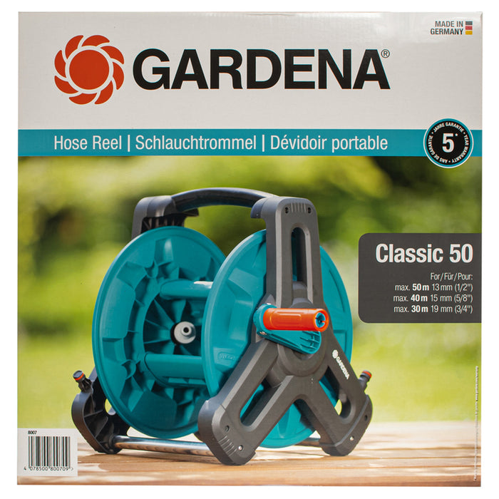 HOSE REEL 1/2"-50M 3/4"-30M GARDENA 08007-20