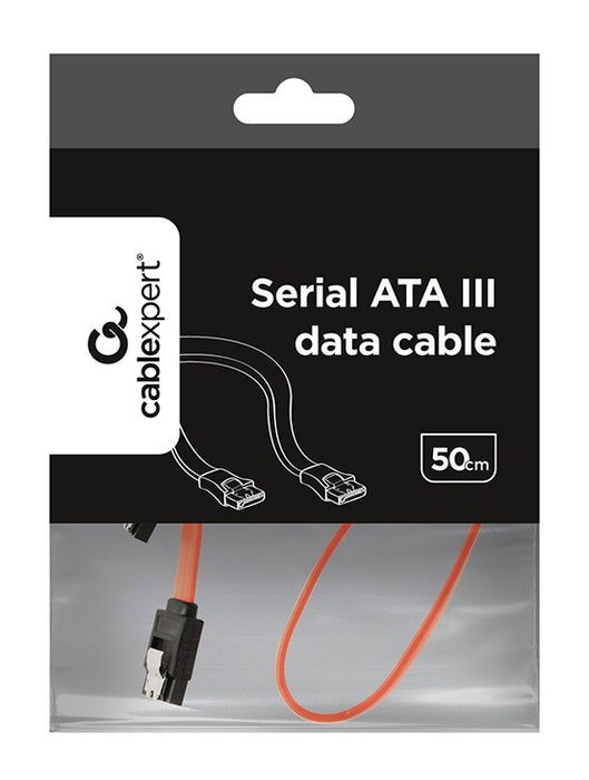 Gembird CC-SATAM-DATA SATA cable 0.5 m Black, Red