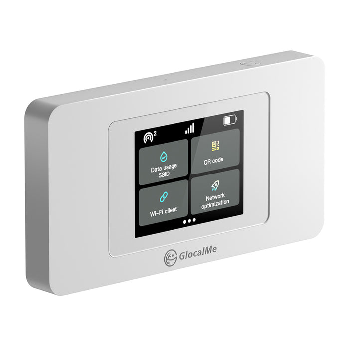 GlocalMe Duoturbo Cloud SIM Portable Wi-Fi 4G/LTE Router