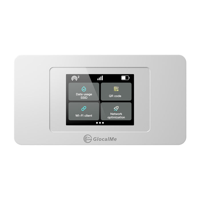 GlocalMe Duoturbo Cloud SIM Portable Wi-Fi 4G/LTE Router
