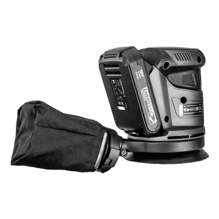 RECORDLESS ECCENTRIC GRINDER GRAPHITE 58G014 SOLO 125 mm