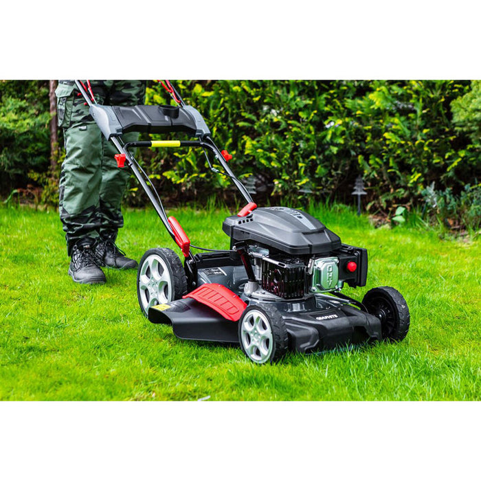 MOTORIZED SELF-PROPELLED MOWER GRAPHITE 52G671 139.0 cm3, 3.00 HP, MOWING WIDTH 46.00 cm, SELF-PROPELLED FUNCTION