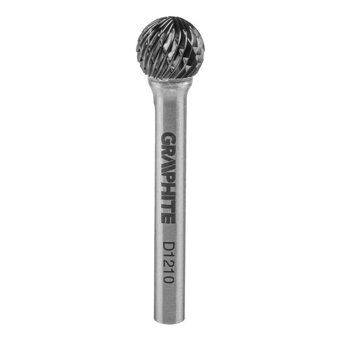 CARBIDE ROUND MILLER FOR METAL 12X10MM GRAPHITE 55H362