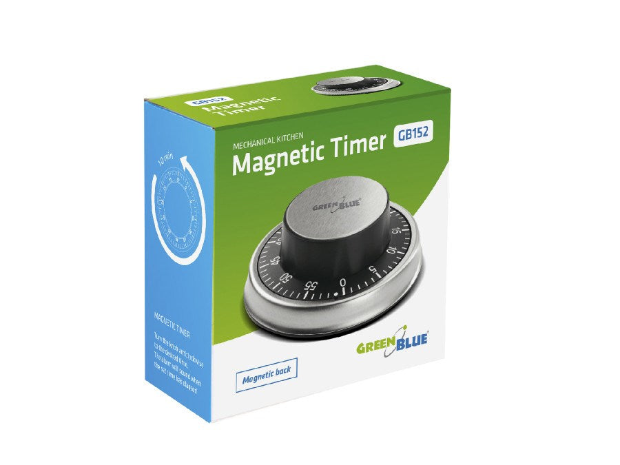Greenblue 51348 Mechanical kitchen timer Silver