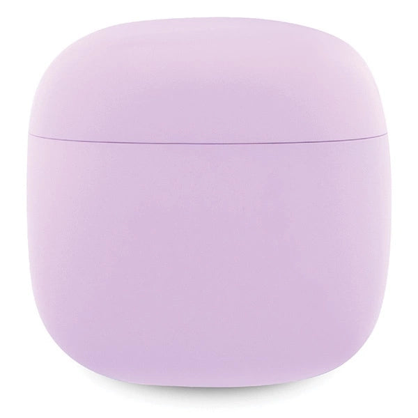 Guess GUTWST26PSU TWS Bluetooth headphones + docking station - purple Classic EST Logo