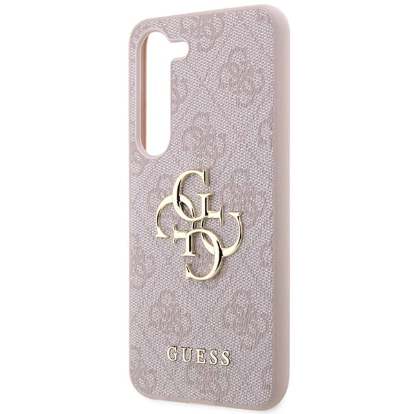 Guess 4G Big Metal Logo case for Samsung Galaxy S24 - pink