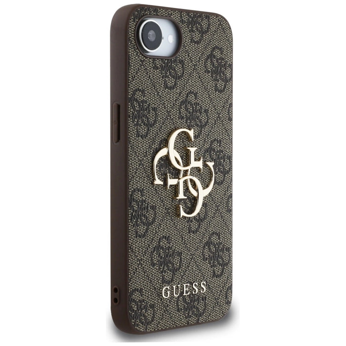 Guess 4G Big Logo iPhone 16e Case - Brown