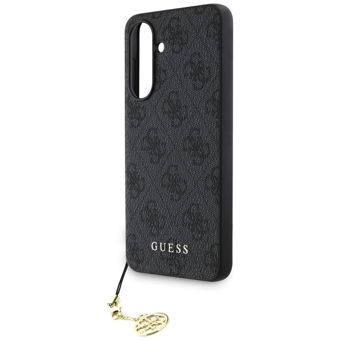 Guess 4G Charms Collection case for Samsung Galaxy A56 - black