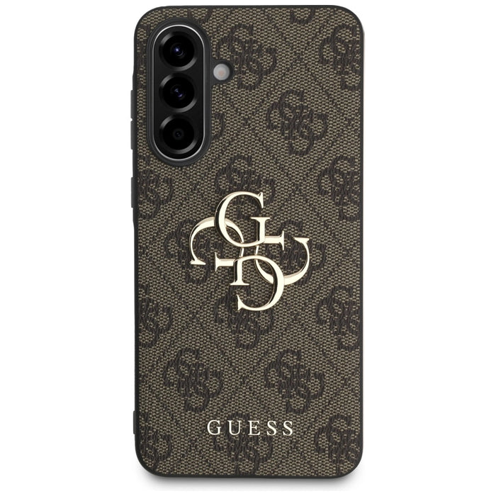 Guess Big 4G Logo Classic Logo Case for Samsung Galaxy A36 - Brown