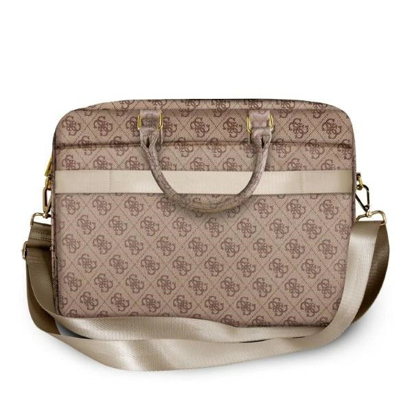 Guess 4G Uptown bag for a 16&quot; laptop - brown