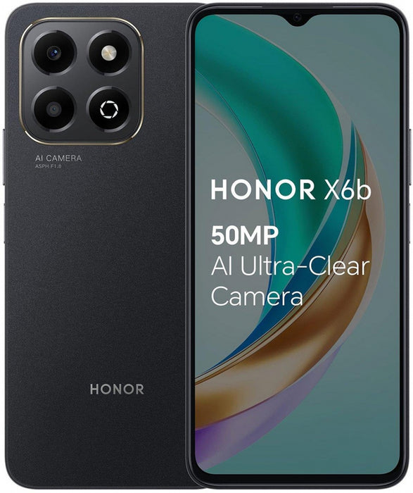 Smartphone Honor X6b 4/128GB Midnight Black
