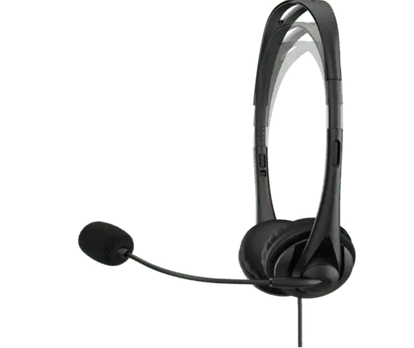 Headphones with Microphone HP Auriculares estéreo USB HP G2 Black