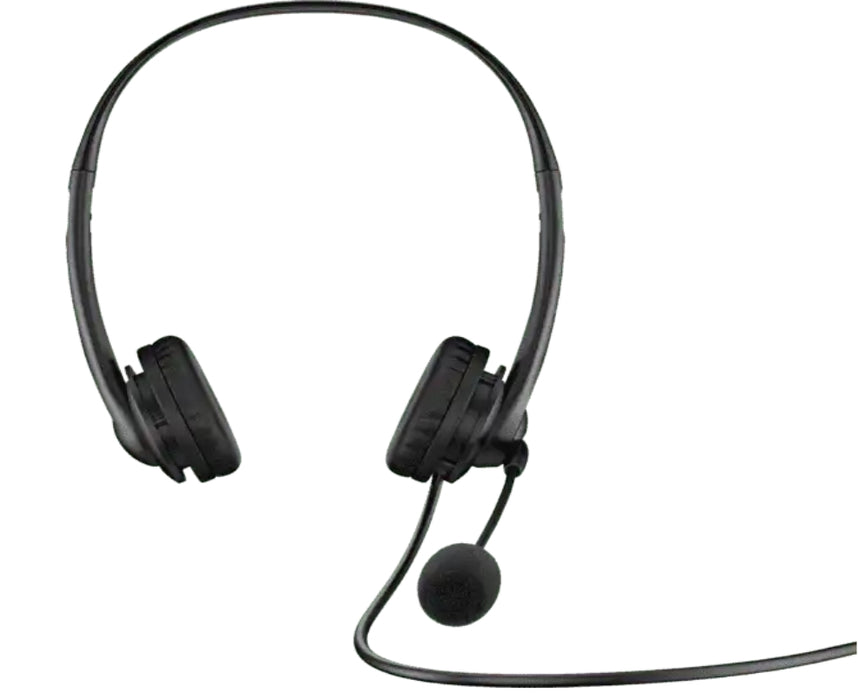 Headphones with Microphone HP Auriculares estéreo USB HP G2 Black