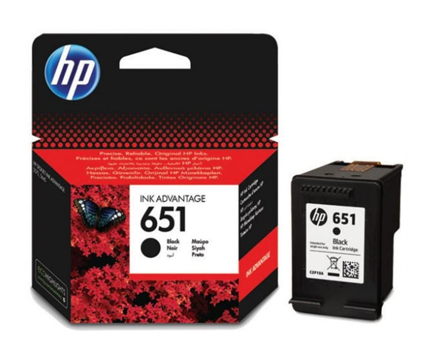 HP 651 Black Ink Cartridge