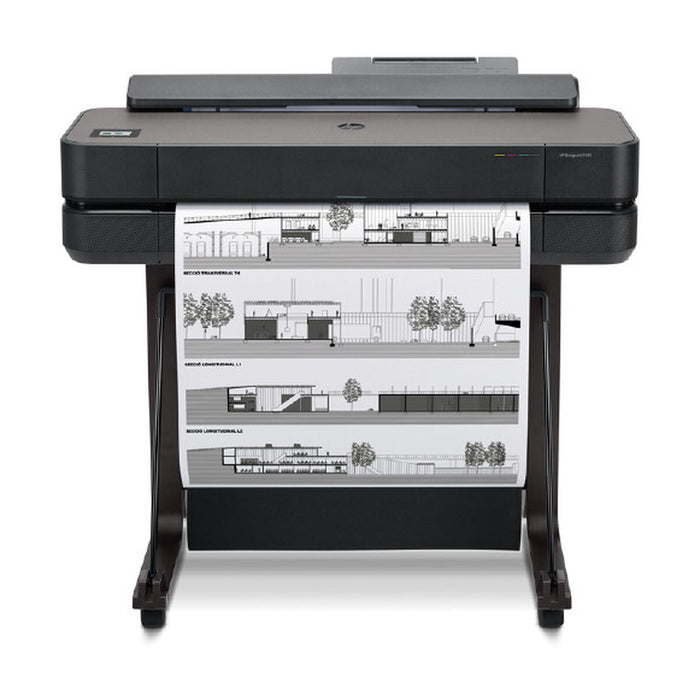 HP DesignJet T650 24inch LFP 2025 Colour Ink-Jet Roll A1 61.0cmx91.4m 2400x1200dpi 0.43 min/page USB LAN Wi-Fi Cutter