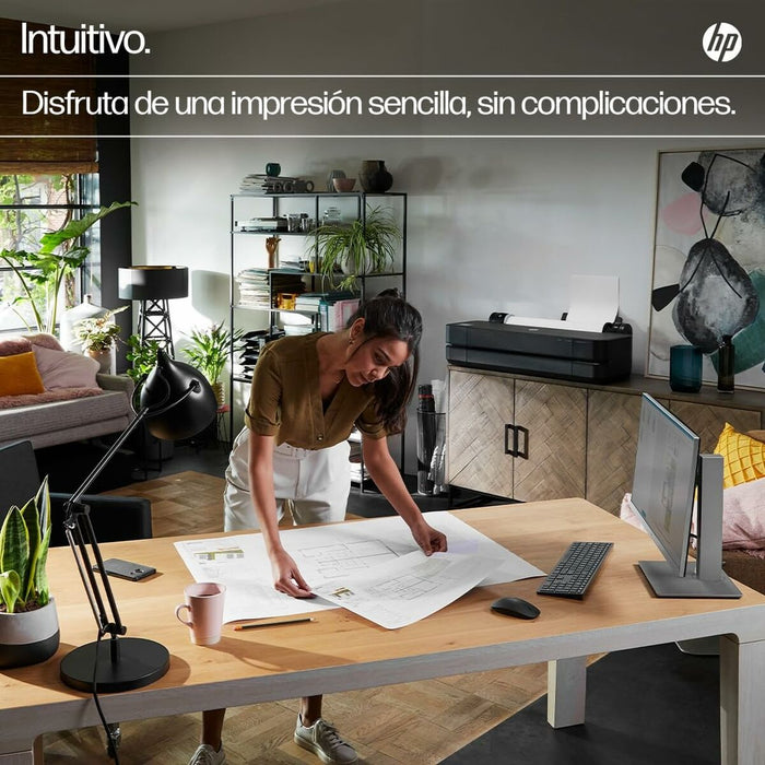 HP DesignJet T630 24inch LFP 2025 Colour Ink-Jet A1 ANSI D Roll 61cm 2400x1200dpi 0.5 min/page USB LAN Wi-Fi