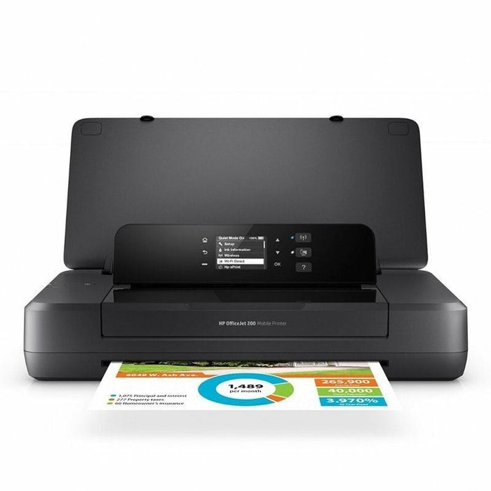 HP OfficeJet 200 Mobile Color Wi-Fi USB 2.0 Inkjet Print 6ppm