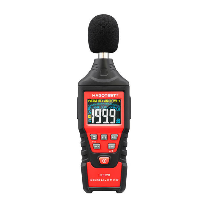 Digital decibel meter Habotest HT622B USB A/C