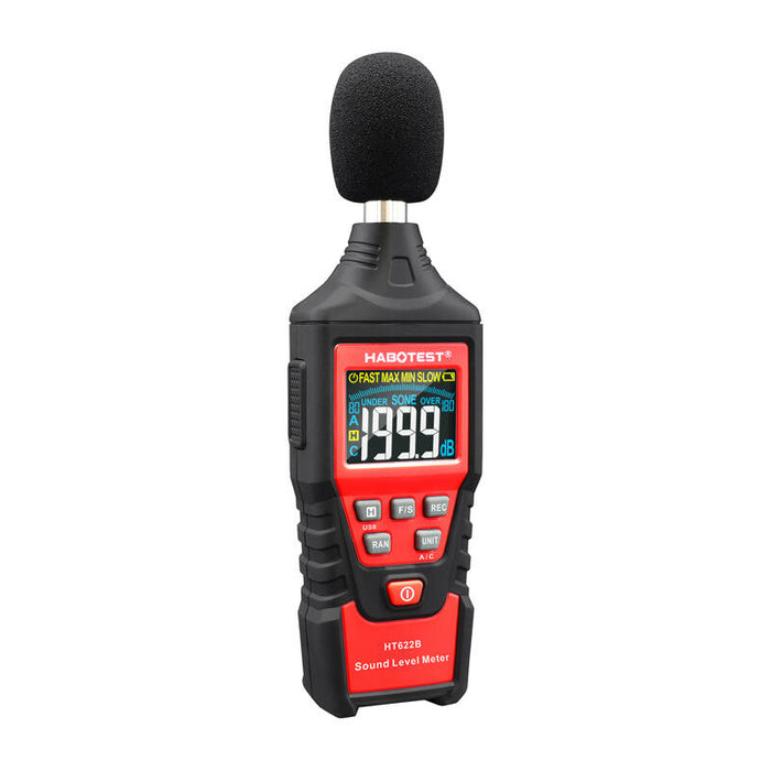 Digital decibel meter Habotest HT622B USB A/C
