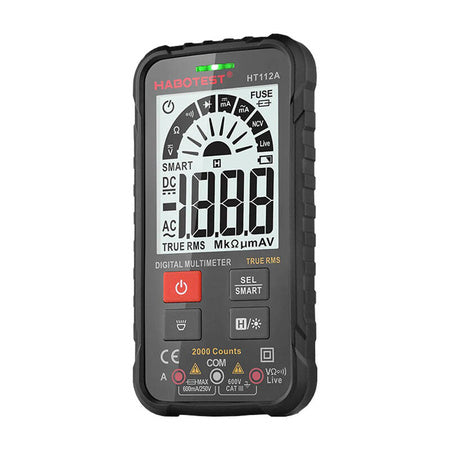 Digital Universal Multimeter Habotest HT112A True RMS