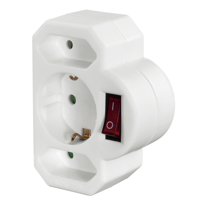 HAMA power strip, 3 sockets, 108846