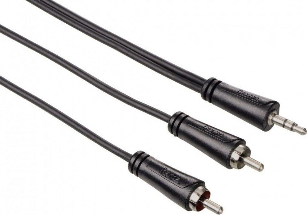 Cable HAMA 122296 3.5mm stereo jack - 2 RCA, 3m