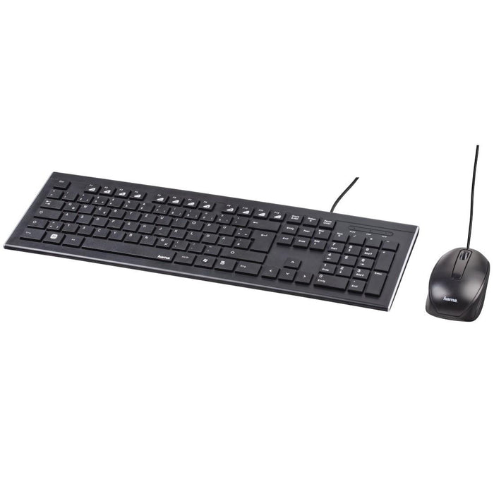 HAMA 134958 Cortino Keyboard and Mouse
