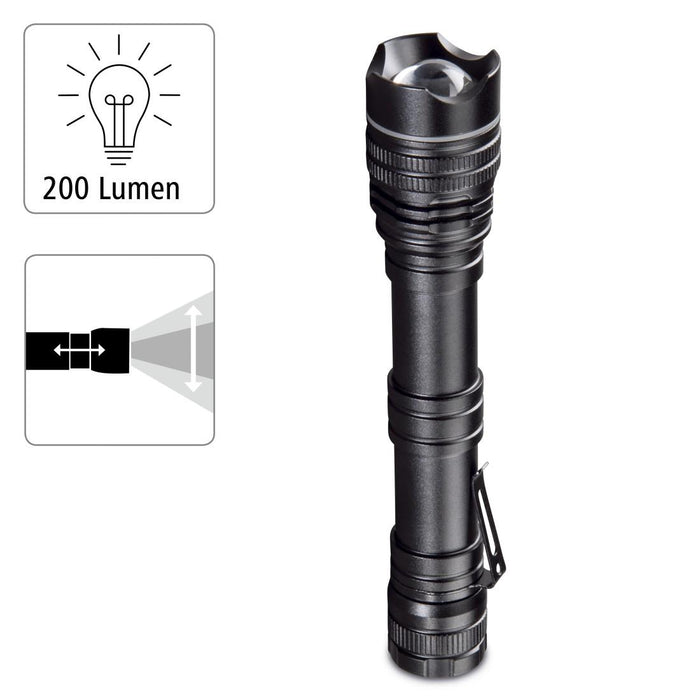 LED Flashlight HAMA "Professional 4" 136671, 200 lm