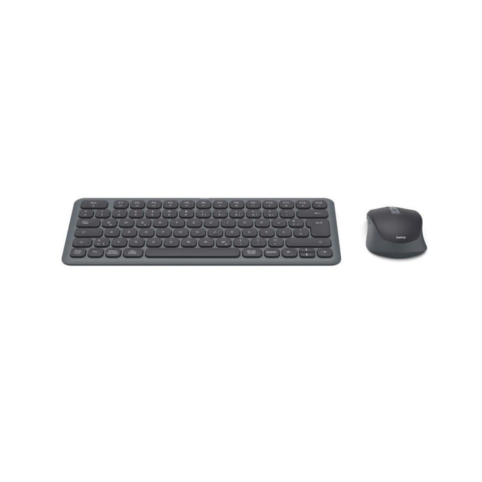 HAMA Wireless mini keyboard and mouse set "WKM-500", TKL Cyrillic, AI key