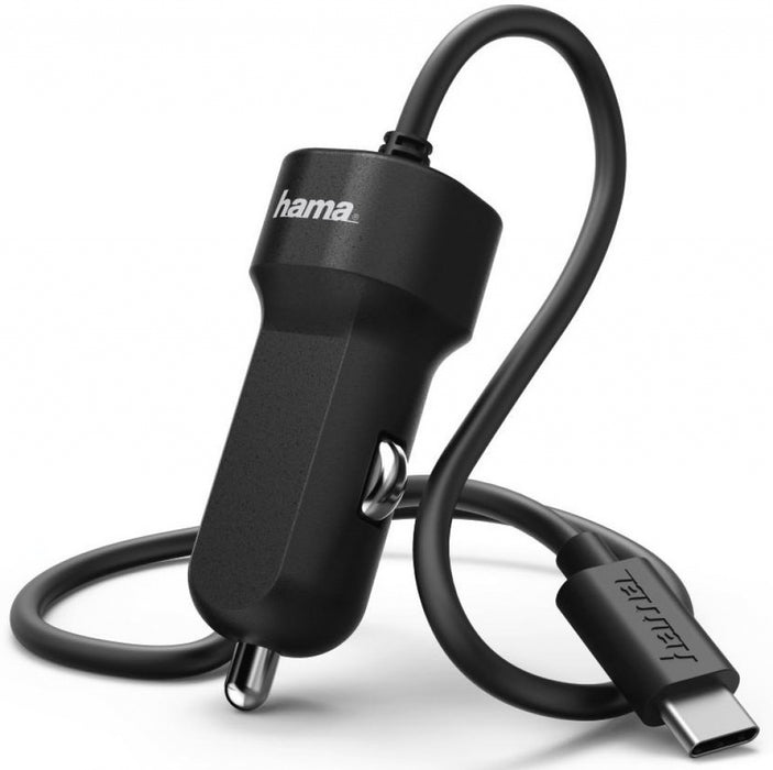 Car charger HAMA-173618 12V/USB-C 3A black