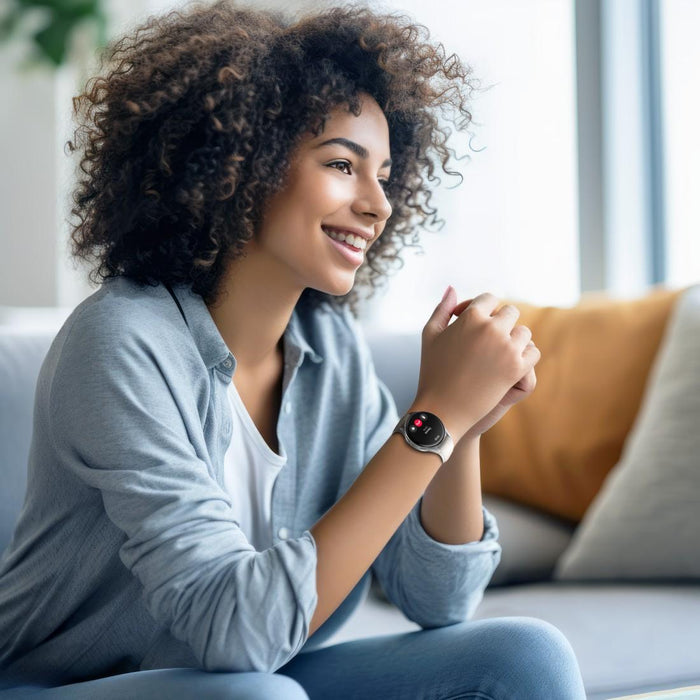 HAMA Smart watch "8900", GPS, AMOLED 1.32", Alexa, 178612